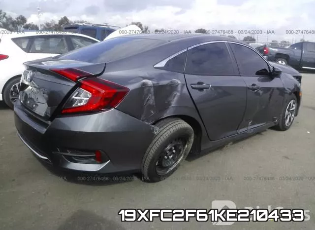 19XFC2F61KE210433 фото 5