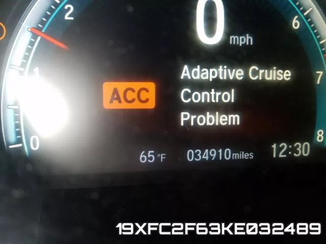 19XFC2F63KE032489 фото 9