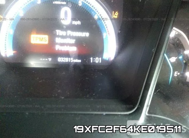 19XFC2F64KE019511 фото 8