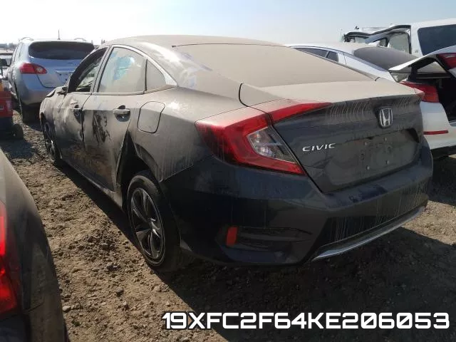 19XFC2F64KE206053 фото 4