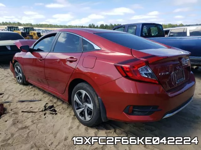 19XFC2F66KE042224 фото 4