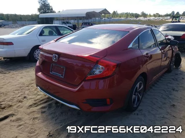19XFC2F66KE042224 фото 5