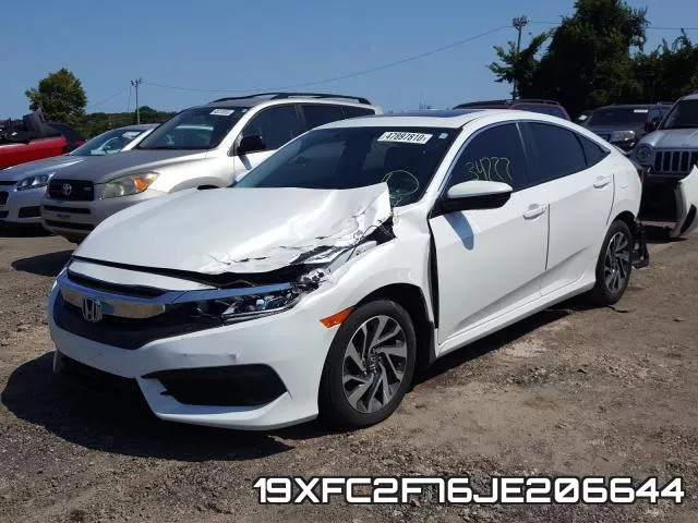 19XFC2F76JE206644 фото 3