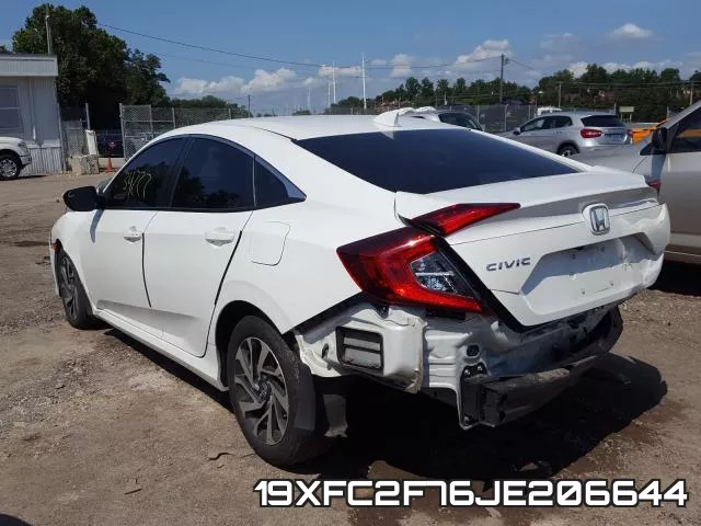 19XFC2F76JE206644 фото 4