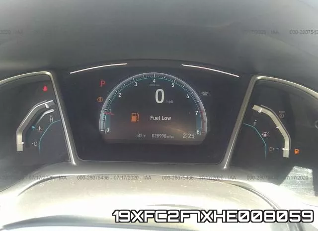 19XFC2F7XHE008059 фото 8