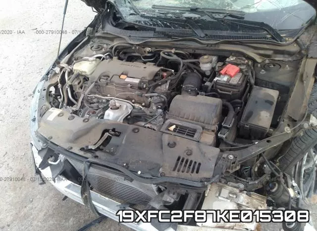 19XFC2F87KE015308 фото 2