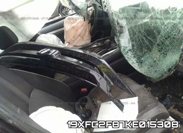 19XFC2F87KE015308 фото 6