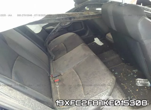 19XFC2F87KE015308 фото 9