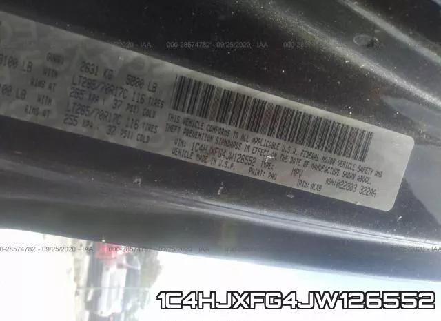 1C4HJXFG4JW126552 фото 10