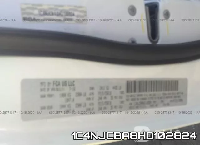 1C4NJCBA8HD102824 фото 10