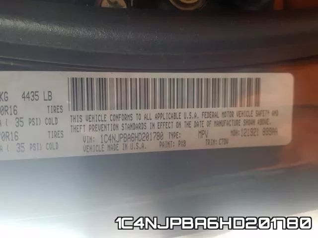 1C4NJPBA6HD201780 фото 2