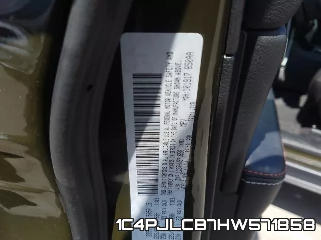 1C4PJLCB7HW571858 фото 2