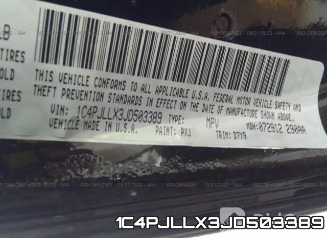 1C4PJLLX3JD503389 фото 9