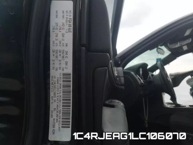 1C4RJEAG1LC106070 фото 2