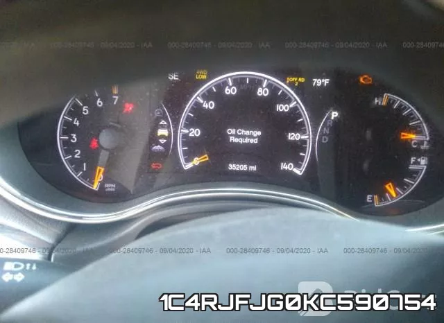 1C4RJFJG0KC590754 фото 8