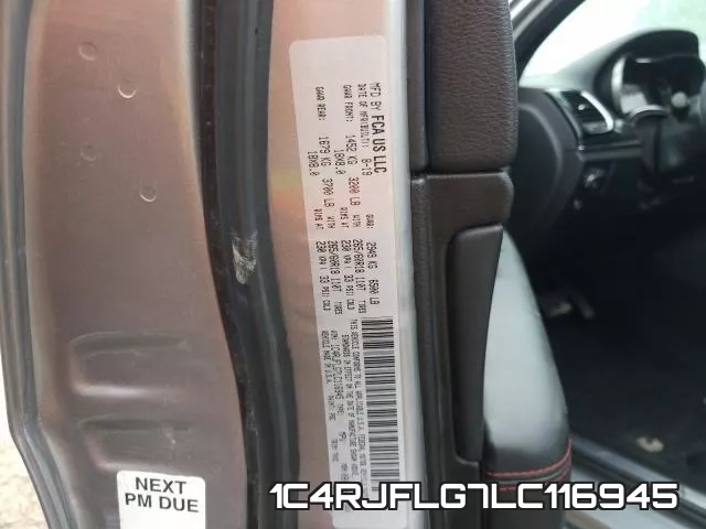 1C4RJFLG7LC116945 фото 2