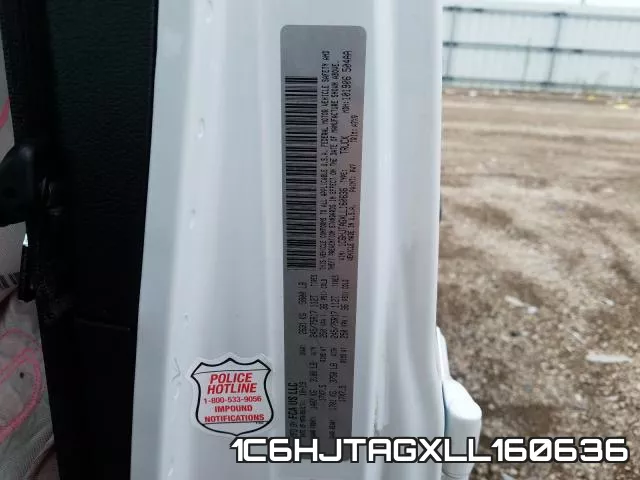 1C6HJTAGXLL160636 фото 2