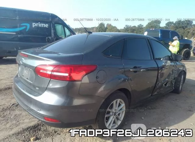 1FADP3F26JL206243 фото 5