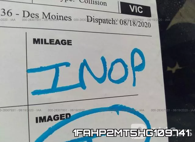 1FAHP2MT5HG109741 фото 8