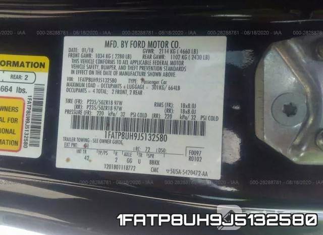 1FATP8UH9J5132580 фото 10
