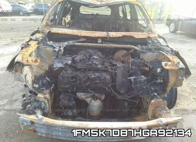 1FM5K7D87HGA92134 фото 2