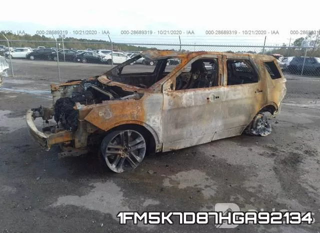 1FM5K7D87HGA92134 фото 3