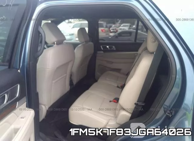 1FM5K7F83JGA64026 фото 9