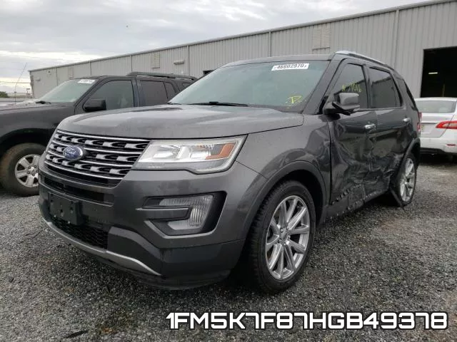 1FM5K7F87HGB49378 фото 3