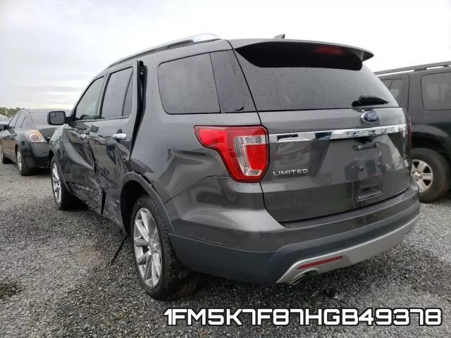 1FM5K7F87HGB49378 фото 4
