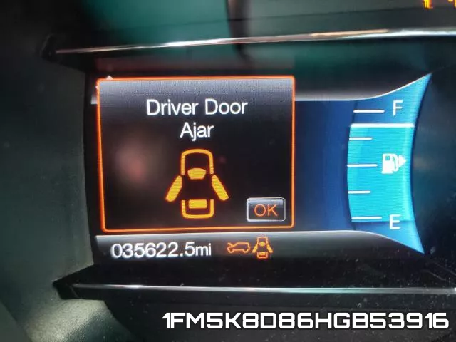 1FM5K8D86HGB53916 фото 9