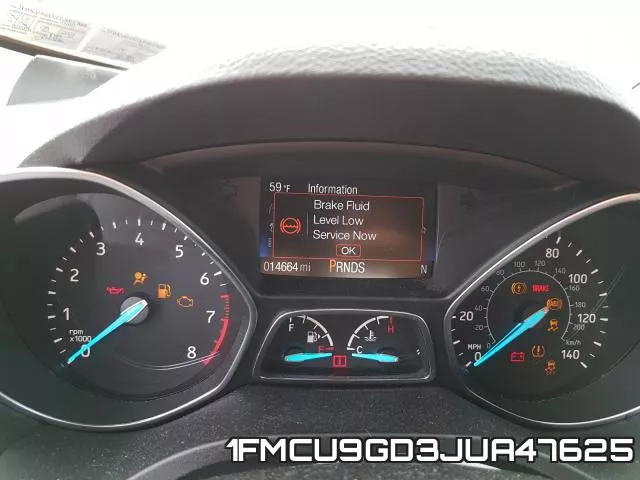 1FMCU9GD3JUA47625 фото 9