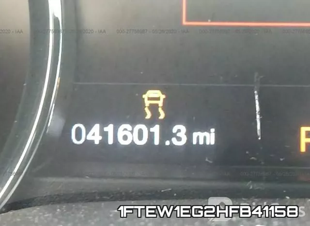 1FTEW1EG2HFB41158 фото 8