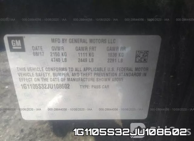 1G1105S32JU108602 фото 10