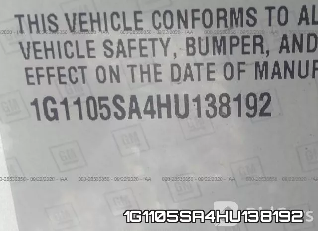 1G1105SA4HU138192 фото 10