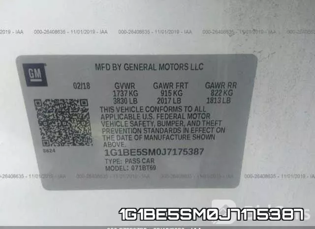 1G1BE5SM0J7175387 фото 10