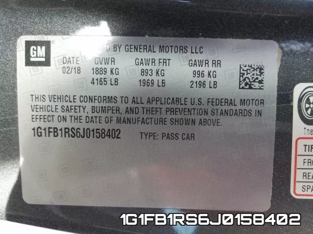 1G1FB1RS6J0158402 фото 2