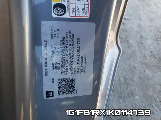 1G1FB1RX1K0114739 фото 2