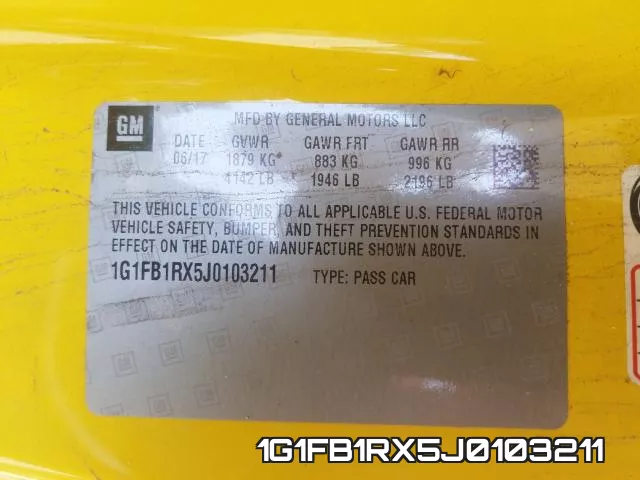 1G1FB1RX5J0103211 фото 2