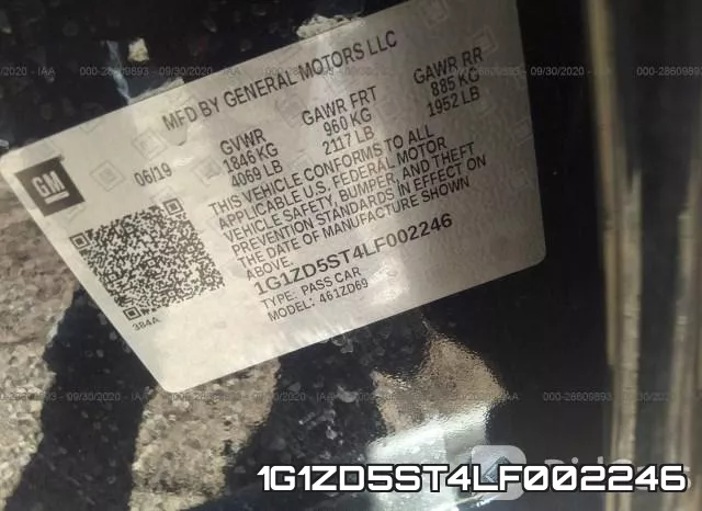 1G1ZD5ST4LF002246 фото 10