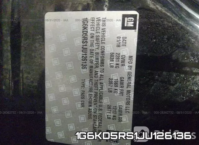 1G6KD5RS1JU126136 фото 10