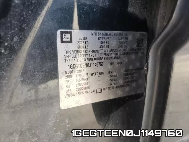 1GCGTCEN0J1149760 фото 2