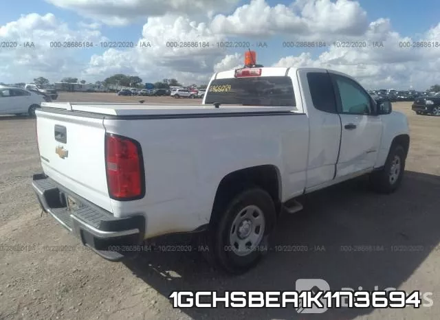 1GCHSBEA1K1173694 фото 5