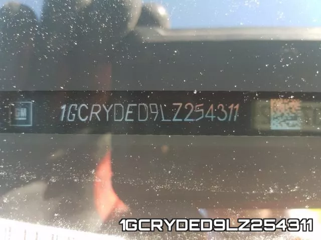 1GCRYDED9LZ254311 фото 2