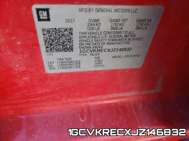 1GCVKRECXJZ146832 фото 2