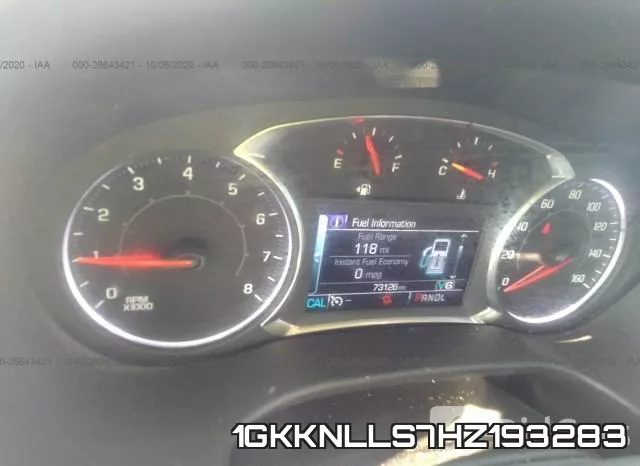 1GKKNLLS7HZ193283 фото 8