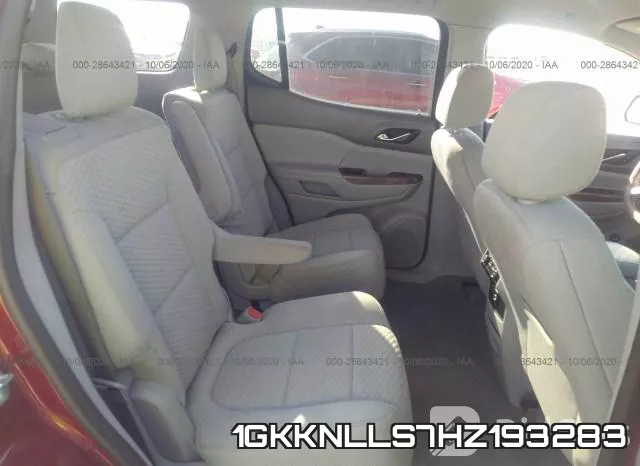 1GKKNLLS7HZ193283 фото 9