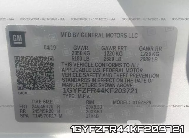 1GYFZFR44KF203721 фото 10