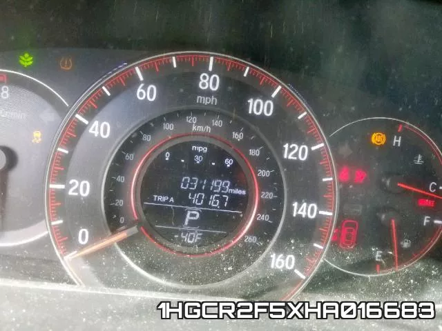 1HGCR2F5XHA016683 фото 9