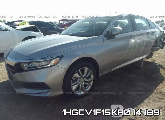 1HGCV1F15KA074789 фото 3