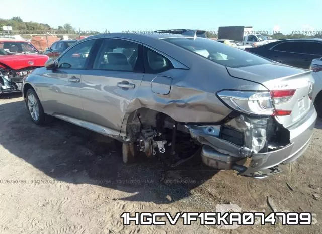 1HGCV1F15KA074789 фото 4
